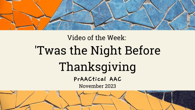 Video of the Week: 'Twas the Night Before Thanksgiving