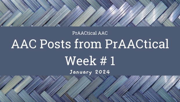 AAC Posts from PrAACtical Week # 1: January 2024