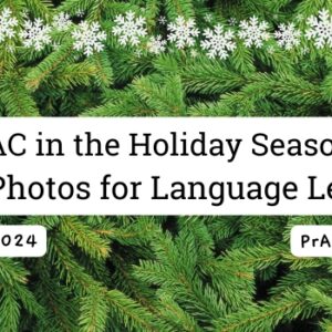 AAC in the Holiday Season: Using Photos for Language Learning