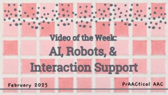 Video of the Week: AI, Robots, & Interaction Support