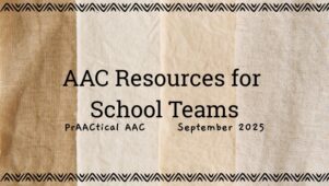 AAC Resources for School Teams